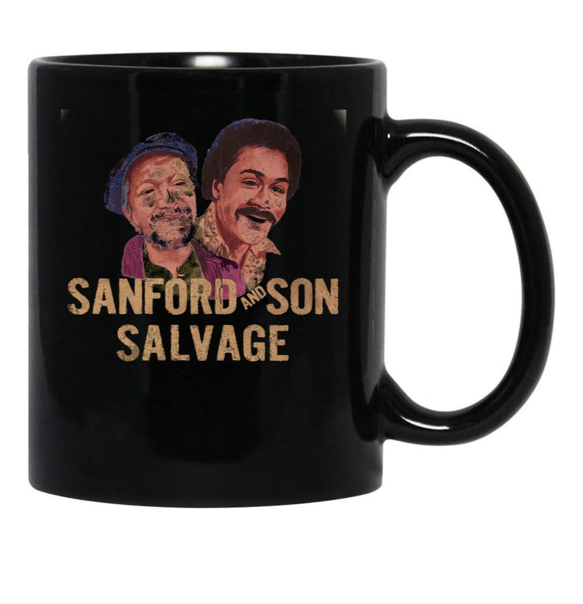 Sanford And Son Vuintage Black Coffee Mug, Gift Coffee Mug - Black