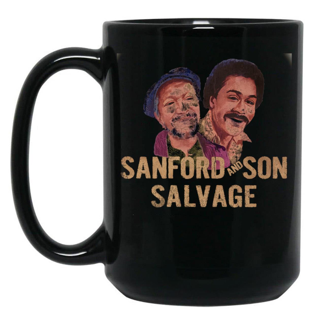 Sanford And Son Vuintage Black Coffee Mug, Gift Coffee Mug