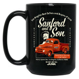 Sanford And Son We Buy And Sell Junk Black Coffee Mug, Gift Coffee Mug