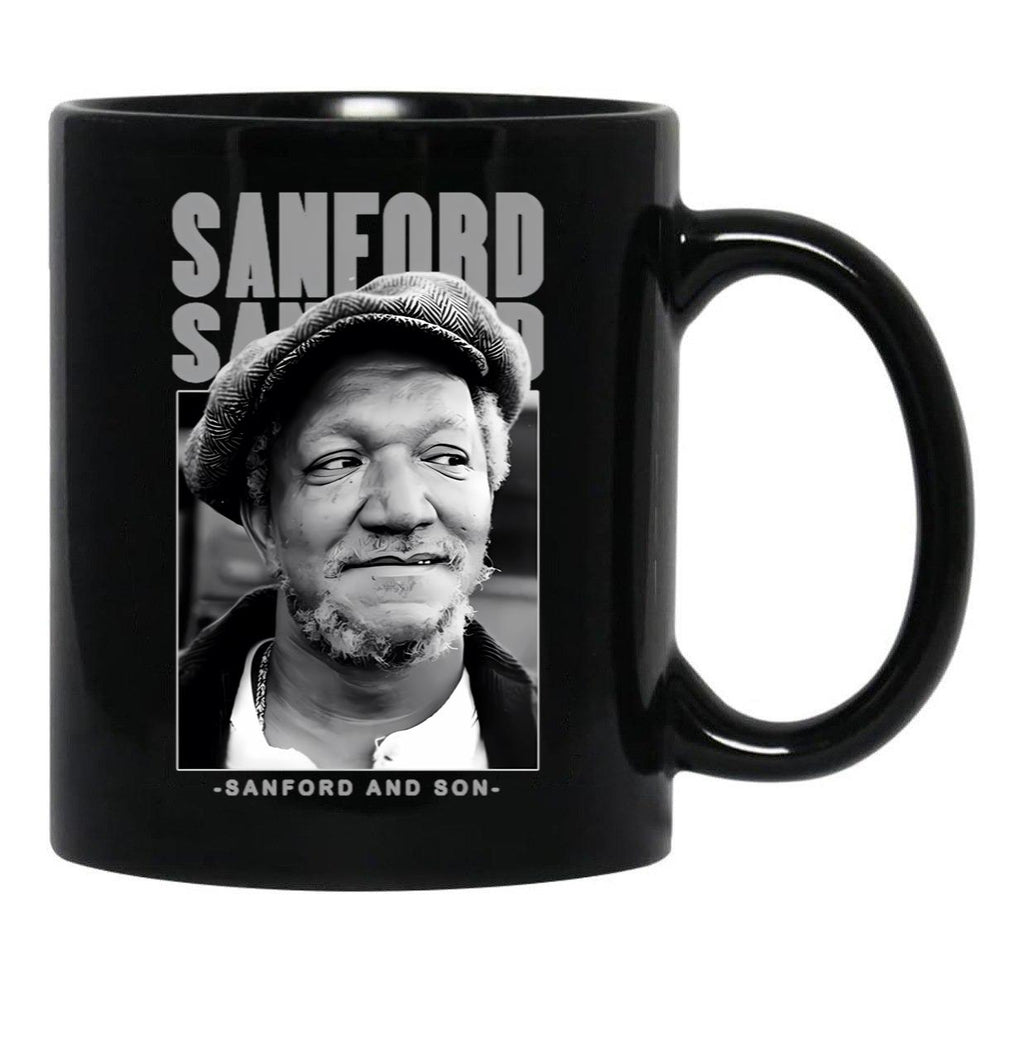 Sanford And Son - You Big Dummy Black Coffee Mug, Gift Coffee Mug - Black