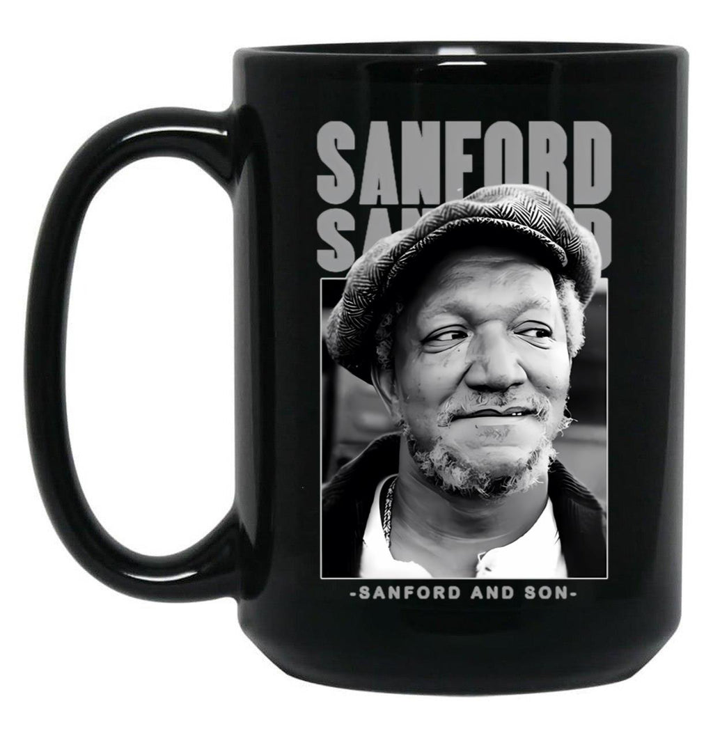 Sanford And Son - You Big Dummy Black Coffee Mug, Gift Coffee Mug