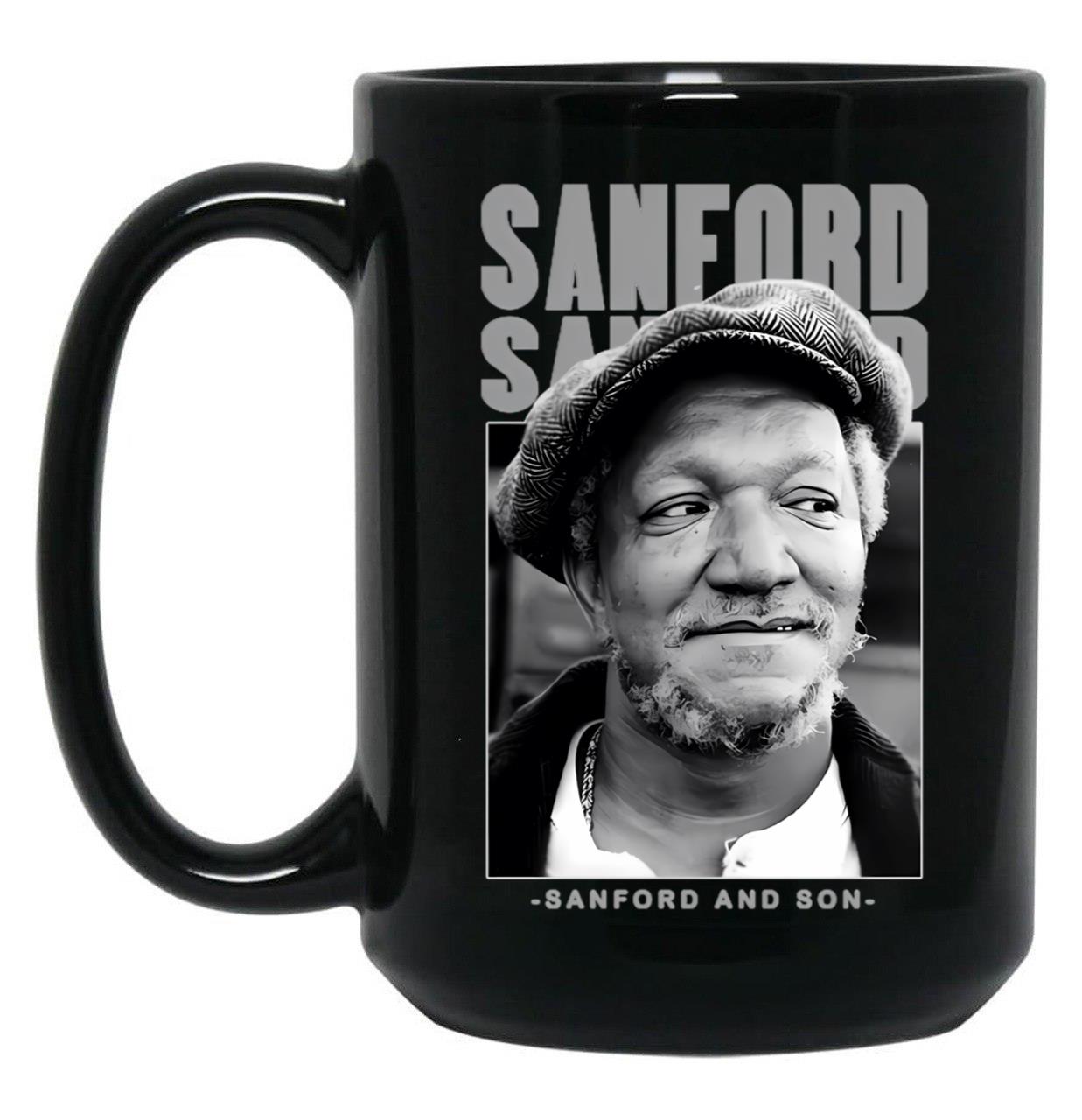 Sanford And Son - You Big Dummy Black Coffee Mug, Gift Coffee Mug