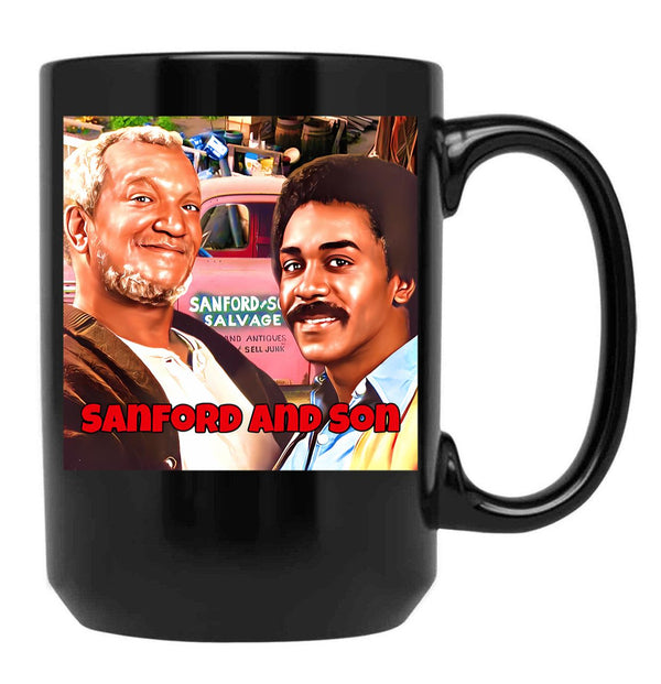 Sanford And Son (5) Black Coffee Mug, Gift Coffee Mug