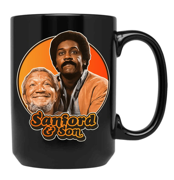 Sanford And Sons Black Coffee Mug, Gift Coffee Mug