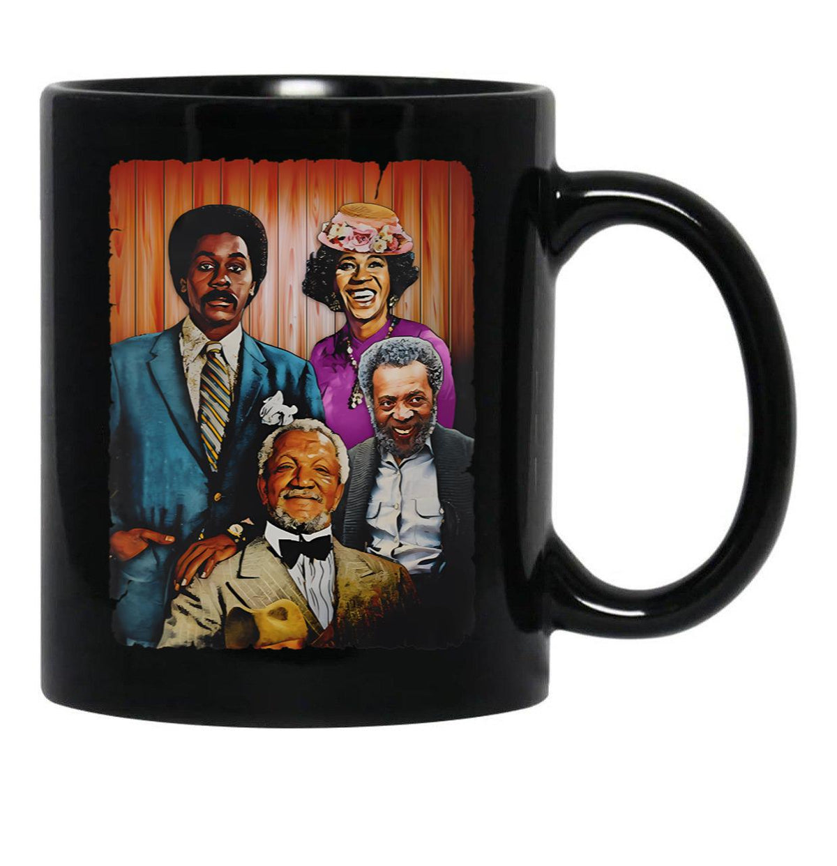 Sanford Family Black Coffee Mug, Gift Coffee Mug - Black