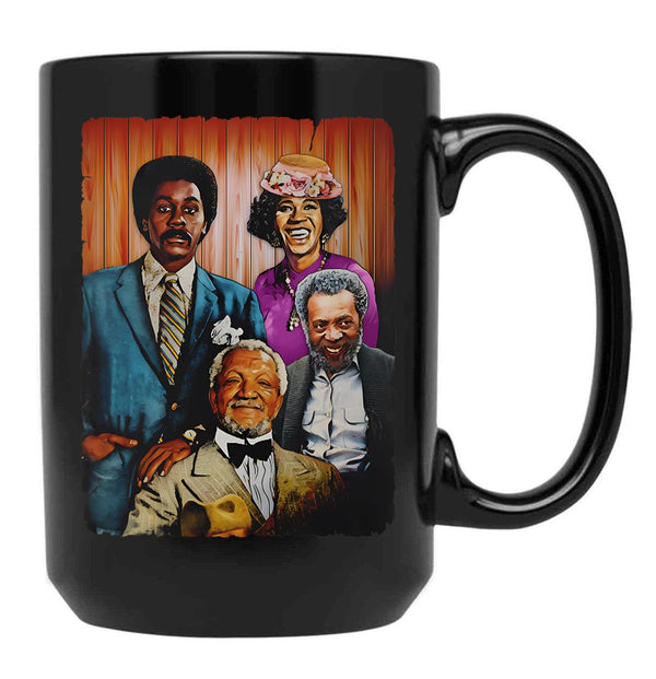 Sanford Family Black Coffee Mug, Gift Coffee Mug