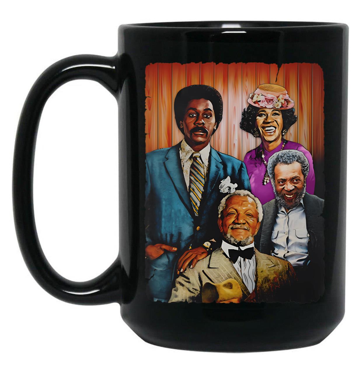 Sanford Family Black Coffee Mug, Gift Coffee Mug