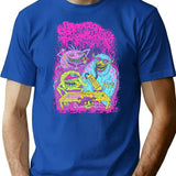Sanguisugabogg Monsters Premium Heavyweight Cotton T-Shirt - Blue