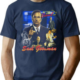 Saul Goodman Vintage 90S Bootleg Design T-Shirt for Men & Women, T-Shirts Graphic Tee - Navy