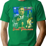 Saul Goodman Vintage 90S Bootleg Design T-Shirt for Men & Women, T-Shirts Graphic Tee - Green