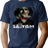 Sawtism Essential Premium Heavyweight Cotton T-Shirt - Navy