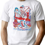 Scary Clown Horror Halloween 90S T-Shirt for Men & Women, T-Shirts Graphic Tee - White