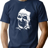 Scary Clown Horror Terrifier T-Shirt for Men & Women, T-Shirts Graphic Tee - Navy