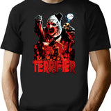 Scary Clown T-Shirt for Men & Women, T-Shirts Graphic Tee - Black