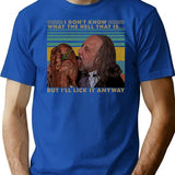 Scary Movie 2 Hanson Vintage T-Shirt for Men & Women, T-Shirts Graphic Tee - Blue