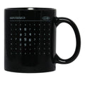 Scary Numbers Lumon Macrodata Refinement Severance TV Black Coffee Mug, Gift Coffee Mug - Black