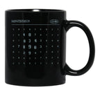 Scary Numbers Lumon Macrodata Refinement Severance TV Black Coffee Mug, Gift Coffee Mug - Black