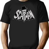 Scatman T-Shirt for Men & Women, T-Shirts Graphic Tee - Black