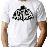 Scatman T-Shirt for Men & Women, T-Shirts Graphic Tee - White