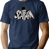 Scatman T-Shirt for Men & Women, T-Shirts Graphic Tee - Navy
