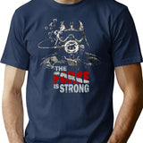 Scuba Diver Vader Vintage T-Shirt for Men & Women, T-Shirts Graphic Tee - Navy