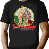 Sea Monkeys (For Black Shirts) T-Shirt for Men & Women, T-Shirts Graphic Tee - Black