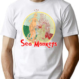 Sea Monkeys (For Black Shirts) T-Shirt for Men & Women, T-Shirts Graphic Tee - White