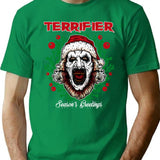 Season'S Greetings T-Shirt for Men & Women, T-Shirts Graphic Tee - Green
