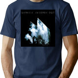 Seconds Out T-Shirt for Men & Women, T-Shirts Graphic Tee - Navy