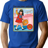 See You Later T-Shirt for Men & Women, T-Shirts Graphic Tee - Blue