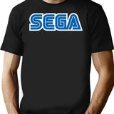 Sega T-Shirt for Men & Women, T-Shirts Graphic Tee - Black