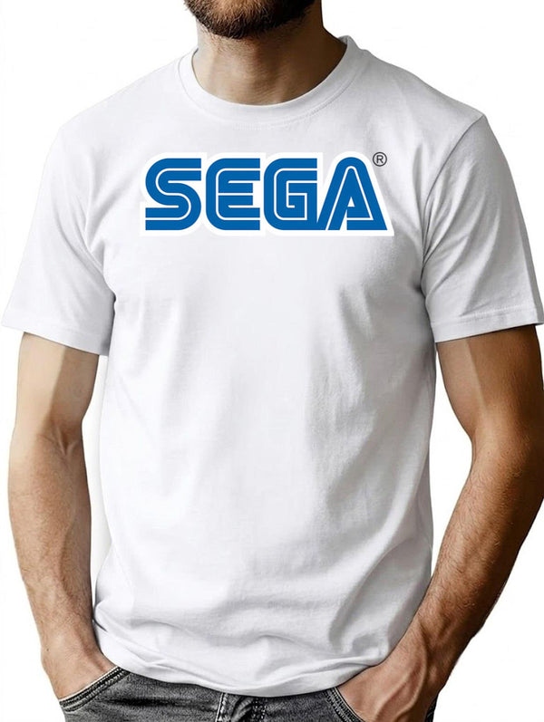 Sega T-Shirt for Men & Women, T-Shirts Graphic Tee - White