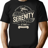 Serenity Smuggling And Transport T-Shirt for Men & Women, T-Shirts Graphic Tee - Black