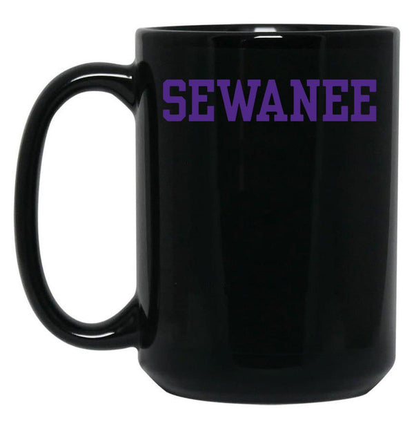 Sewanee University of The South 02 SweatMug Black Coffee Mug, Gift Coffee Mug - Black