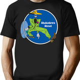 Shakedown Street T-Shirt for Men & Women, T-Shirts Graphic Tee - Black