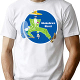 Shakedown Street T-Shirt for Men & Women, T-Shirts Graphic Tee - White