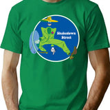 Shakedown Street T-Shirt for Men & Women, T-Shirts Graphic Tee - Green
