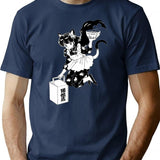 Shampoo T-Shirt for Men & Women, T-Shirts Graphic Tee - Navy