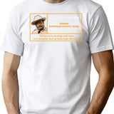 Sheriff Buford T Justice Premium Heavyweight Cotton T-Shirt - White