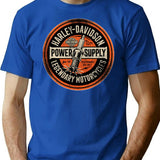 Shirt Biketoberfest Bike Week Shirts Cycle Vintage 1997 Hd Motor Cycles Eagle 2 T-Shirt for Men & Women, T-Shirts Graphic Tee - Blue