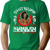 Sho Nuff Kung Fu Master Premium Heavyweight Cotton T-Shirt - Green