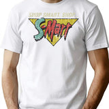 Shop Smart. Shop S-Mart T-Shirt for Men & Women, T-Shirts Graphic Tee - White