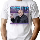 Short King Devito Shirt T-Shirt for Men & Women, T-Shirts Graphic Tee - White
