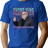 Short King Devito Shirt T-Shirt for Men & Women, T-Shirts Graphic Tee - Blue