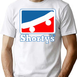 Shorty'S Vintage Logo T-Shirt for Men & Women, T-Shirts Graphic Tee - White