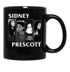 Sidney-Prescott-Horror-Punk-Scream Classic Coffee Mug Black Coffee Mug, Gift Coffee Mug - Black