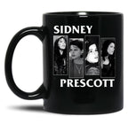 Sidney-Prescott-Horror-Punk-Scream Classic Coffee Mug Black Coffee Mug, Gift Coffee Mug