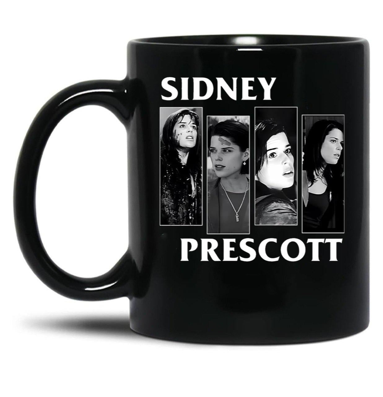 Sidney-Prescott-Horror-Punk-Scream Classic Coffee Mug Black Coffee Mug, Gift Coffee Mug