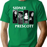 Sidney-Prescott-Horror-Punk-Scream Classic Premium Heavyweight Cotton T-Shirt - Green