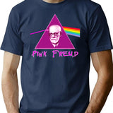 Sigmund Freud Big T-Shirt for Men & Women, T-Shirts Graphic Tee - Navy